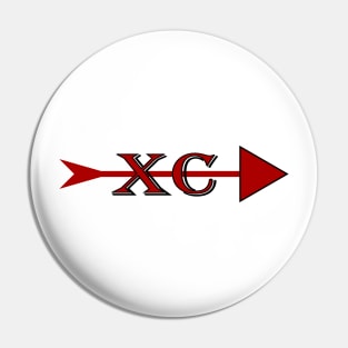 XC with arrow Pin