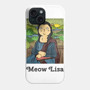 Meow Lisa Phone Case