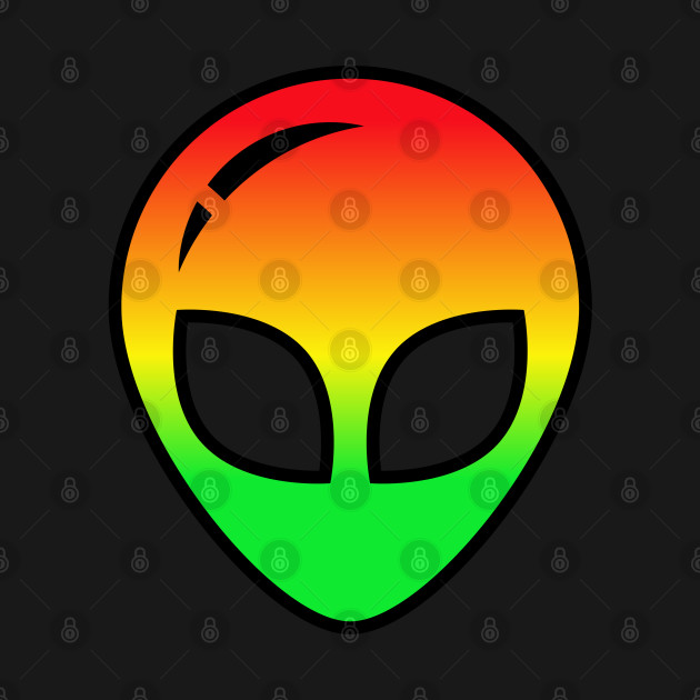 Rasta alien by Coreoceanart