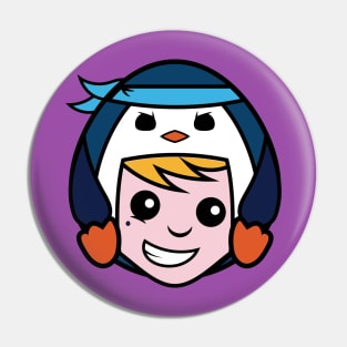 KungFuPenguin FACE Pin