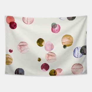 Pocket - WATERCOLOR DOTS MULTI Tapestry