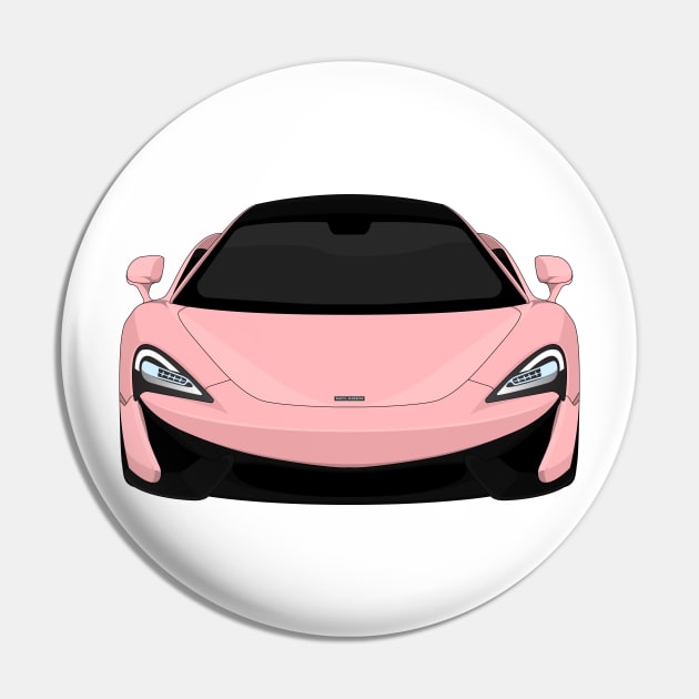 MCLAREN 570S PINK Pin by VENZ0LIC