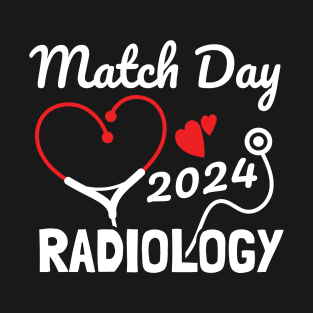 Match Day 2024 Radiology Resident Residency Men Women T-Shirt