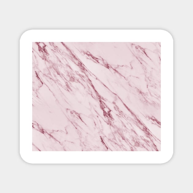 Cremona Rosa - pink marble Magnet by marbleco