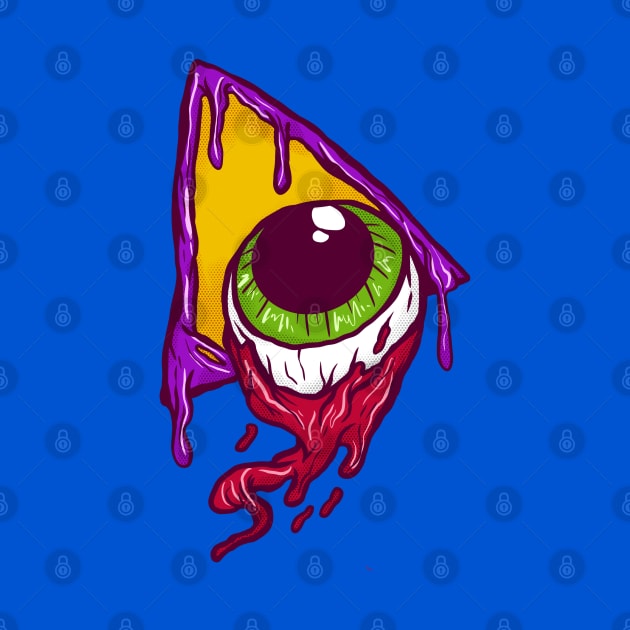 Grime Melted Illuminati Eyeball by yogisnanda