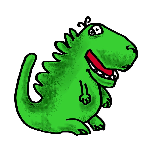 Deno the dinosaur by andersonartstudio