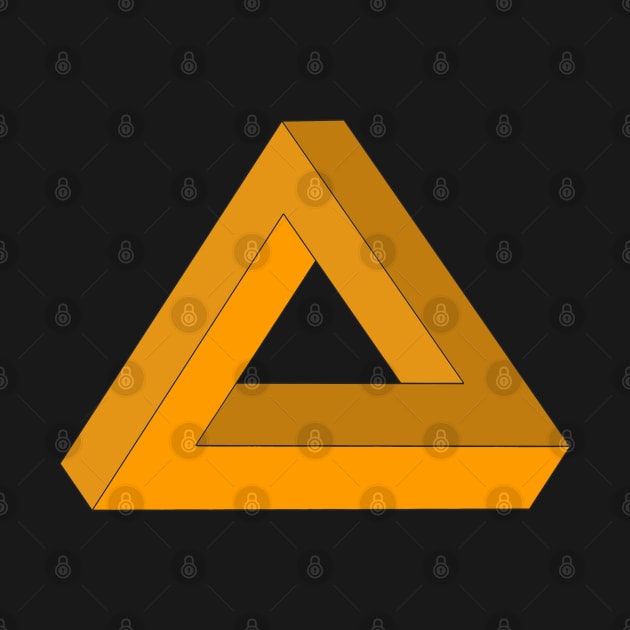 The Penrose Triangle, Impossible Triangle by DiegoCarvalho