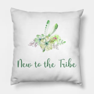 New to Tribe green Pillow