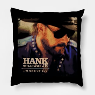 Honoring the Outlaw Hank Jr.'s Legend Pillow