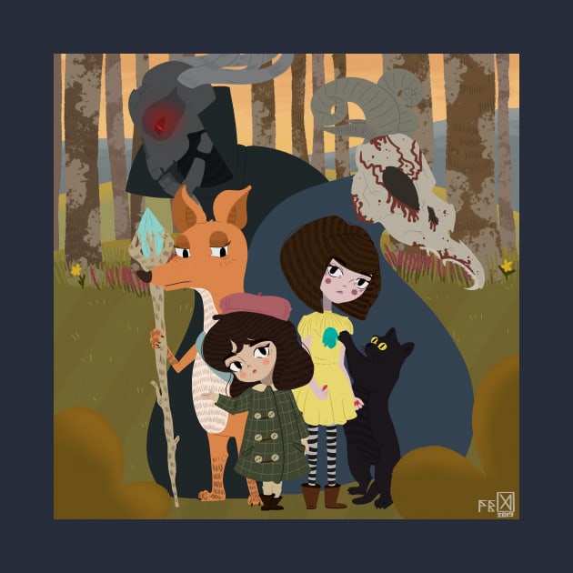 little misfortune and fran bow by SosiCreatesArt