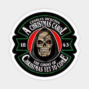 Charles Dickens's 1843 A Christmas Carol, Ghost of Christmas Yet to Come Magnet