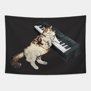 Musical Cat Tapestry