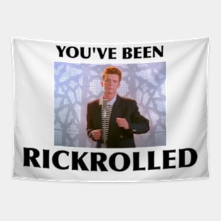 Rick Roll Tapestry