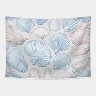 Sandy seashells III Tapestry