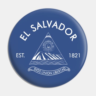 El Salvador Est 1821 Pin