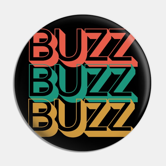 Retro Buzz Pin by Rev Store