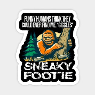 Sneaky Sasquatch Magnet