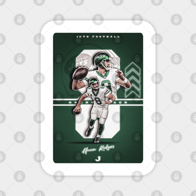 Aaron Rodgers 8 Magnet by NFLapparel