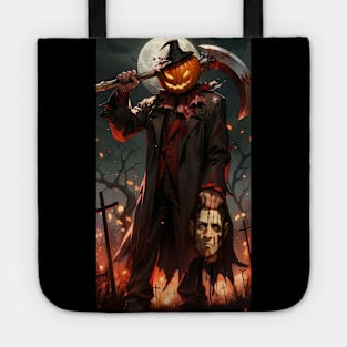 Horror Pumpkin Scream Tote