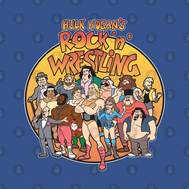 Hulk Hogan's Rock N Wrestling by Chewbaccadoll