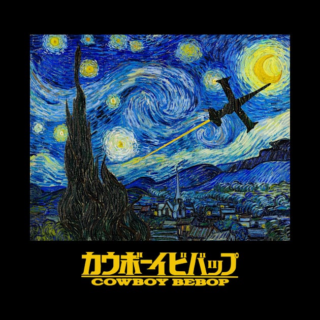 Cowboy Bebop - Starry Night by sqwear