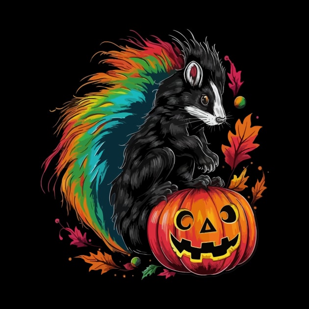 Skunk Halloween by JH Mart