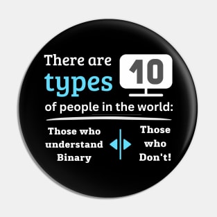 There are 10 types of people in the world Pin