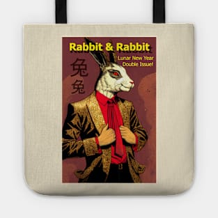 Year of the Rabbit Fake Comic Tote