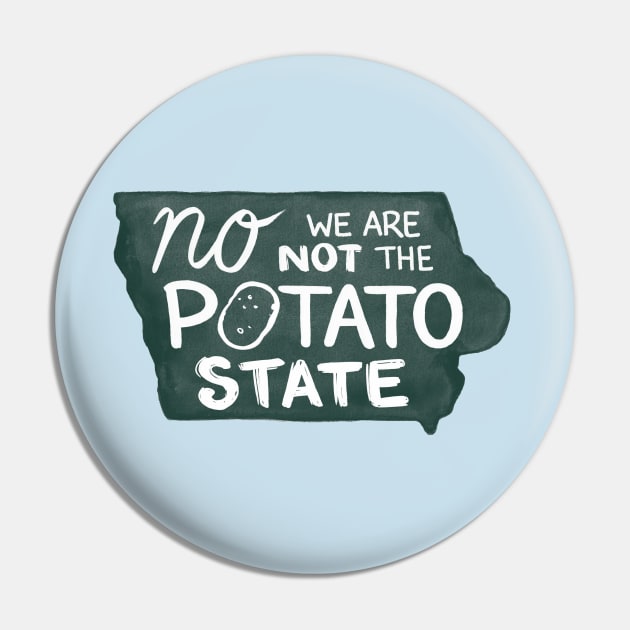 Not the Potato State Pin by stuffbrawl