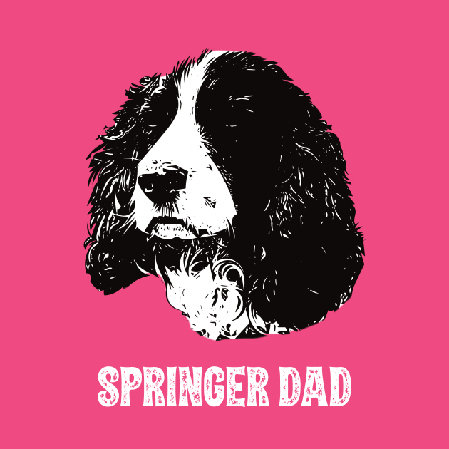 English Springer Spaniel Dad by DoggyStyles