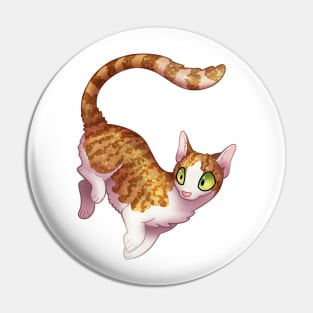 Cozy Munchkin Cat Pin