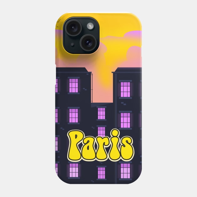 Paris Phone Case by nickemporium1
