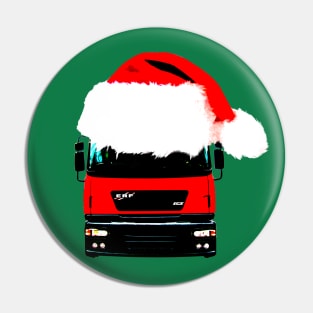 ERF ECX classic British lorry Christmas special edition Pin