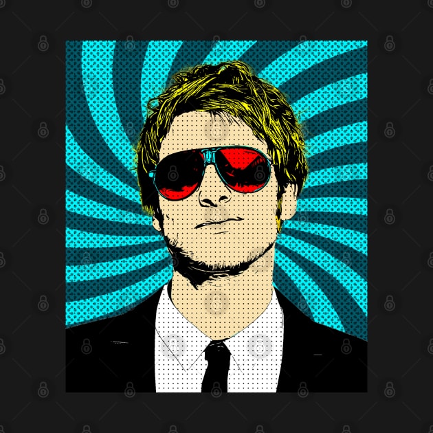 Pop Art Handsome Men Glasses by Flasher