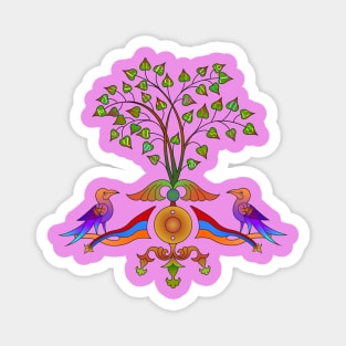 Armenian Ornamental Alphabet Tree Magnet