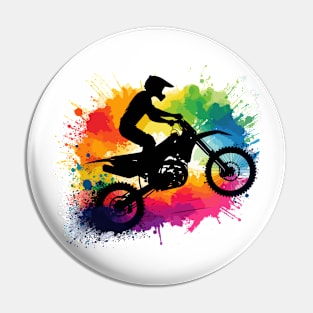 Motocross Pin