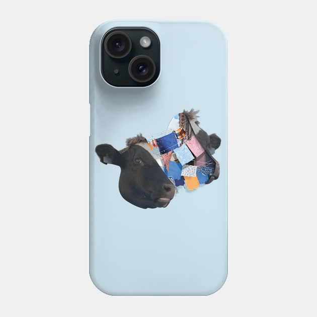 La Vache de la Ville Phone Case by HelenRatner