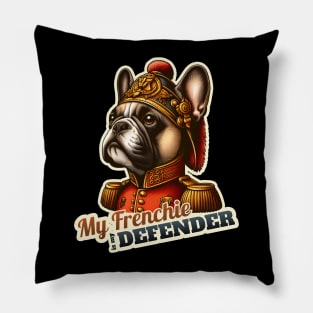 Guard french bulldog Pillow