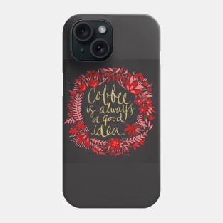 Coffee Charcoal Phone Case