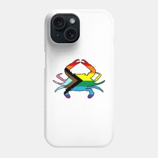 Blue Crab: Queer Pride Phone Case