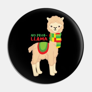 No Prob-llama design Pin