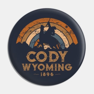 Cody Wyoming 1896 Pin