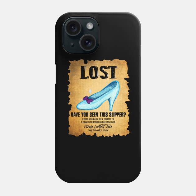 Lost: Glass Slipper Phone Case by the-krisney-way