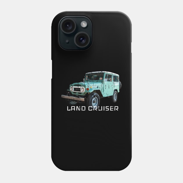 TOYOTA LAND CRUISER Phone Case by Cult Classics