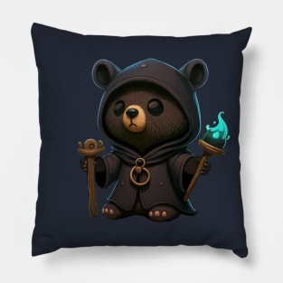 Black Bear Warlock Pillow