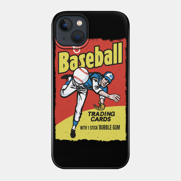 Baseball Trading Cards - Baseball - Phone Case