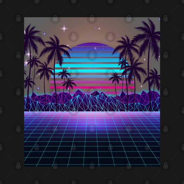 Fascinating Dusk Retrowave by edmproject