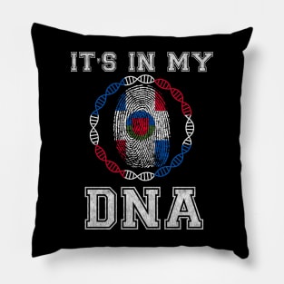 Dominican Republic  It's In My DNA - Gift for Dominican From Dominican Republic Pillow