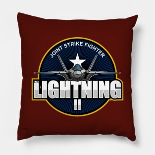 F-35 Lightning 2 Patch Pillow