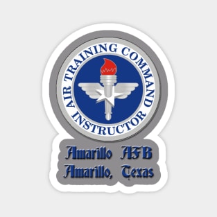 Vintage Air Training Command Instructor Badge, Amarillo Magnet